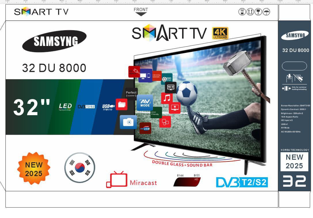 DU8000 SMART TV